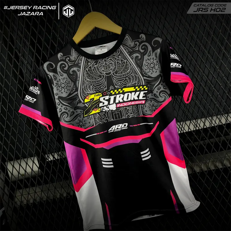 Baju Kaos Racing 2STROKE 2TaK Bahan Jersy atau Dryfit 0