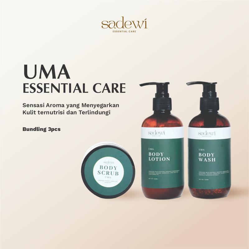 SADEWI ESSENTIAL - UMA BODY LOTION, SCRUB, WASH 0