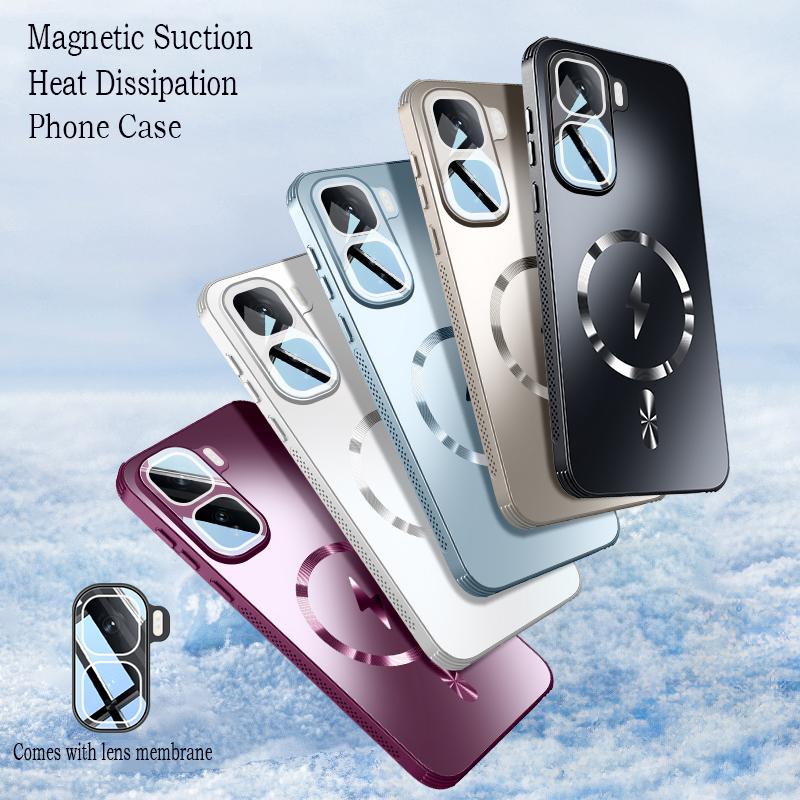 Ốp Điện Thoại Làm Mát Từ Tính, Dành Cho Vivo iQOO Neo 10 Và Neo 10 Pro, Chống Sốc, tản nhiệt, Từ Tính, Sạc Không Dây, Ốp Lưng Bảo Vệ, Vỏ Ốp
