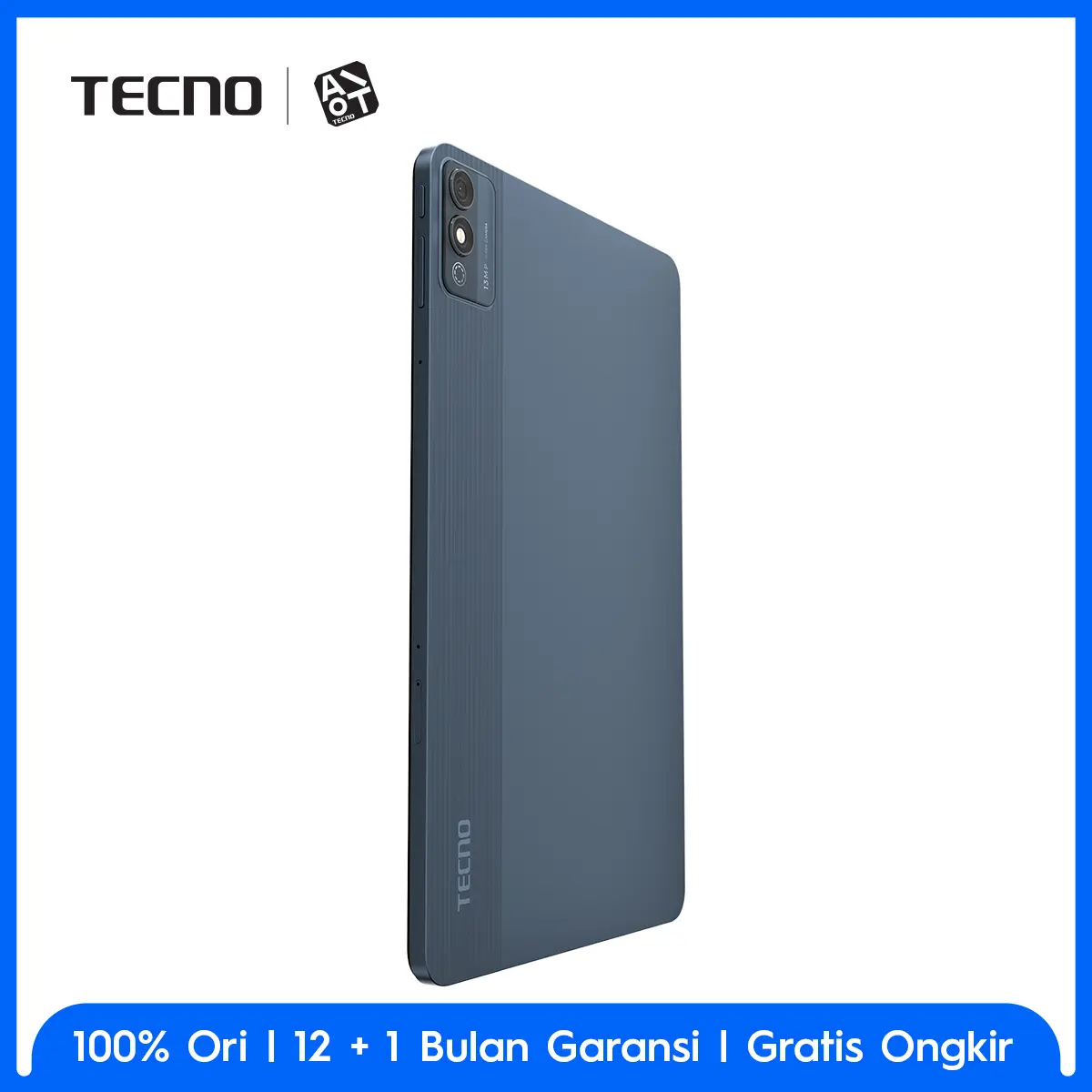 TECNO MEGAPAD 11 - 8+8GB*/256GB, 11inch Ultra Screen, Eye Care Mode, Sim Card + T-Flash, 8000mAh, 18W Fast Charging, MediaTek Helio G99, Android 14