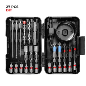 ALLEFIX Drill Bit Obeng 27 Pcs Screwdriver Bit Untuk Socket Dan Bor Multifungsi - 6757