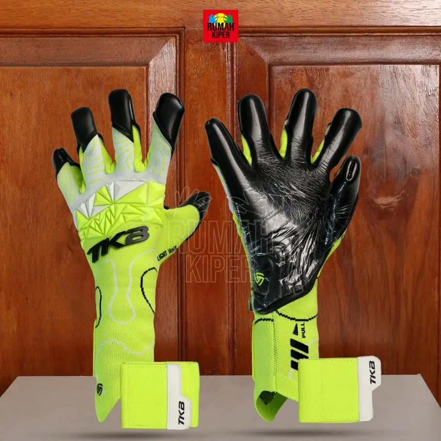 TKB LUMINOUS LIGHT KNIT 5th ANNIVERSARY  YELLOW FLUORESCENT (SKU : TKB 29) Sarung Tangan Kiper