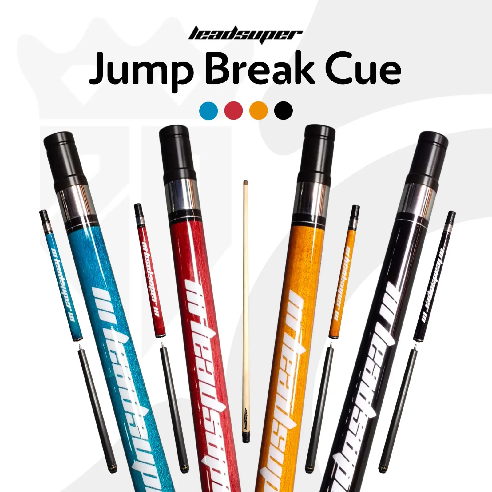 Leadsuper Jump Break Maple Cue Stick Jump Plus Break