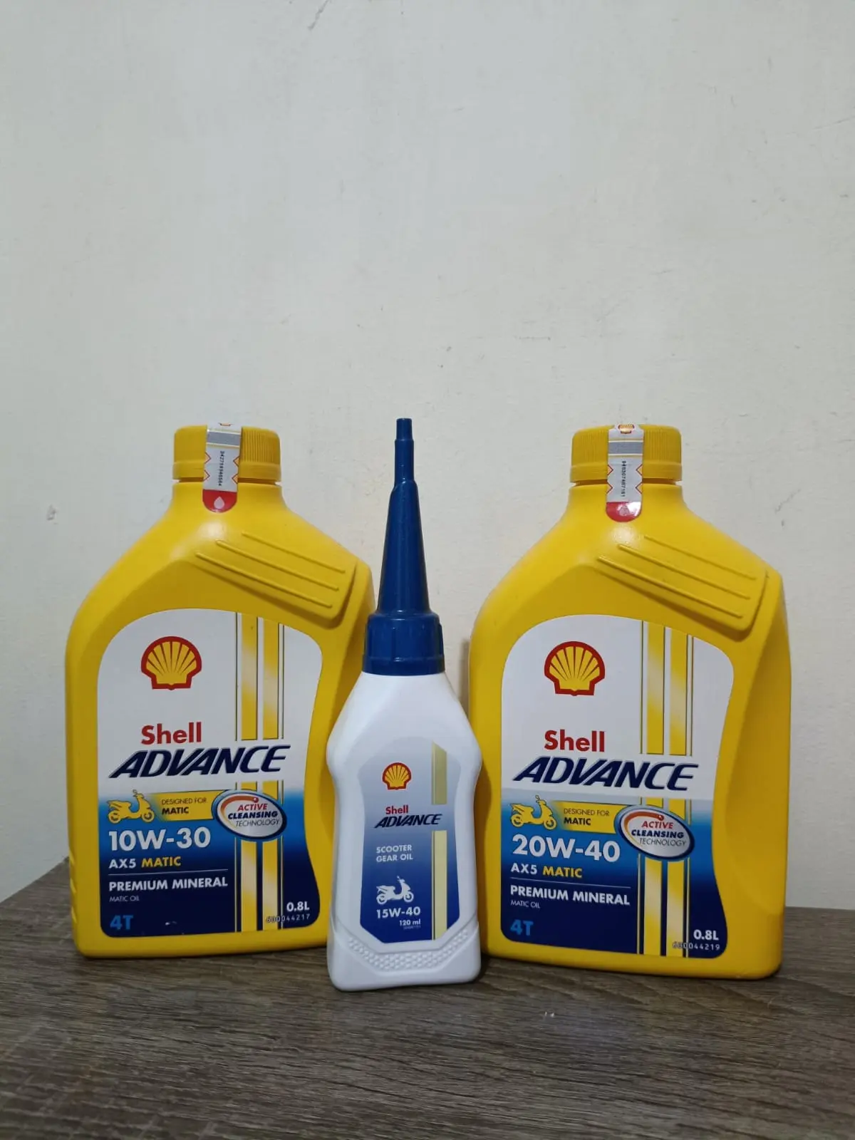 Oli Shell Advance Matic AX5 10W-30 / 20W-40 0.8L