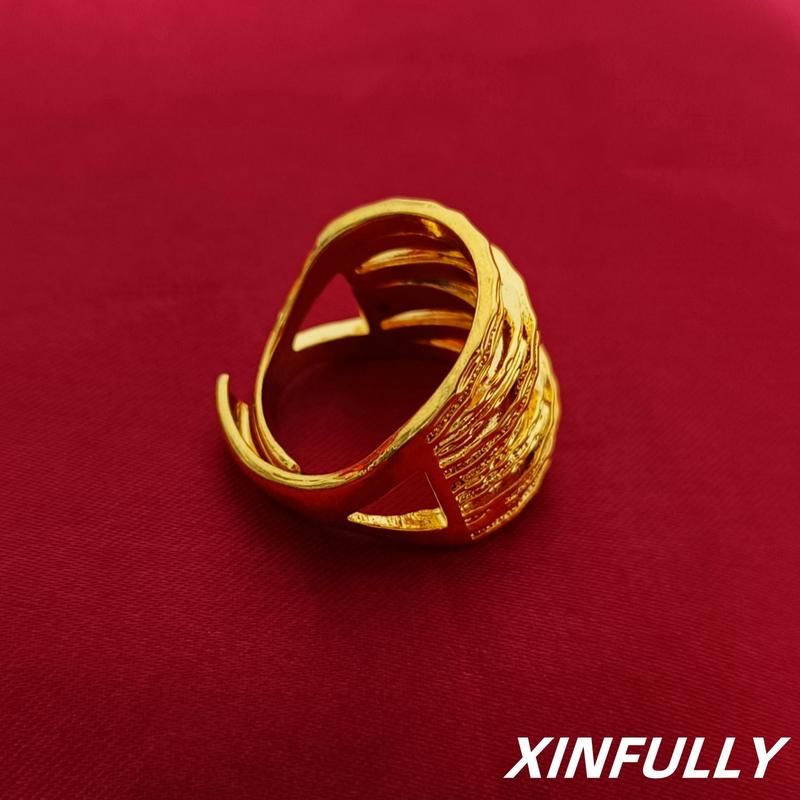 Product Introduction of Vintage Craft Multi-Layered Line Rings Open Ring Women's Rings 2