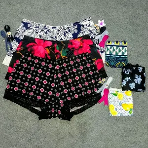 Hotpants wanita celana hotpants renda motif celana wanita pendek / boxer wanita