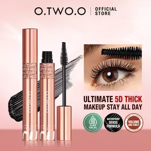 O.TWO.O Non-staining Ultra Lengthen Eyelashes Bushy 5D Waterproof Mascara Black Maskara