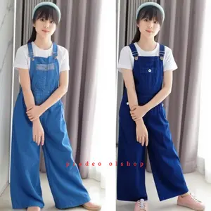 Baju Kodok Kulot jeans Anak u/ Usia 5-17th