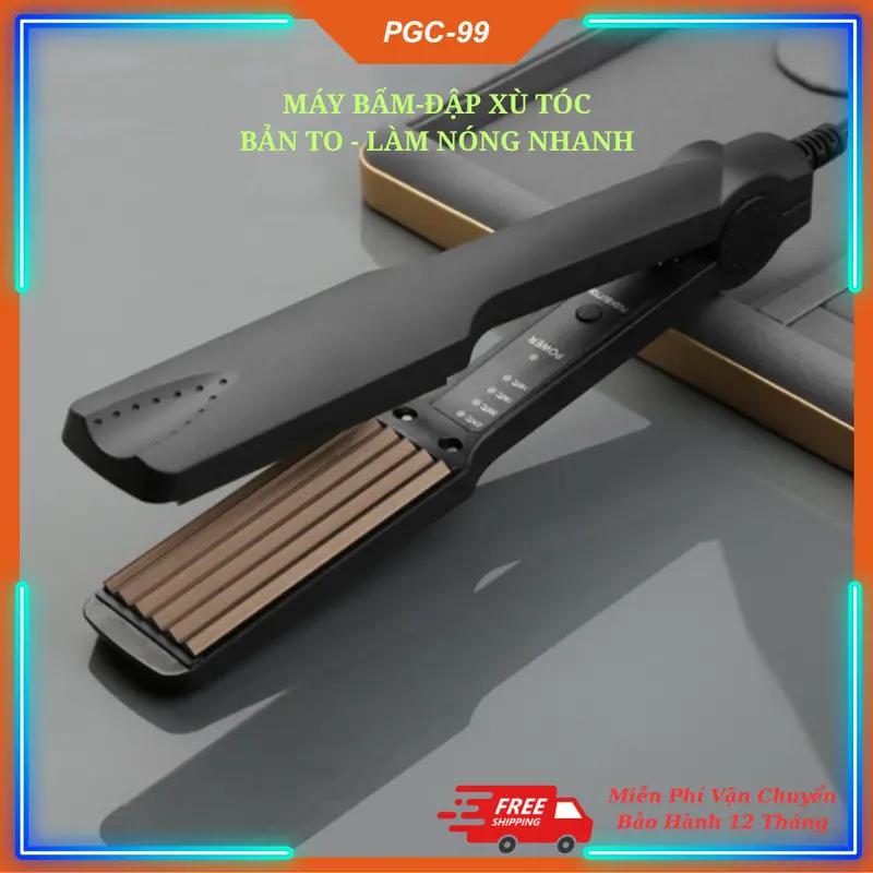  Máy Tạo Kiểu Tóc Máy Dập Xù Tóc KEMEI 332 Bản To Chuyên Nghiệp Bấm Mè Làm Phồng 4 Mức Nhiệt Nhanh Chóng 