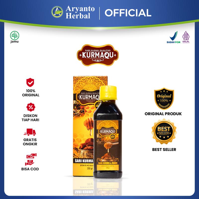KURMAQU SARI KURMA DAN MADU ASLI KUALITAS PREMIUM 0