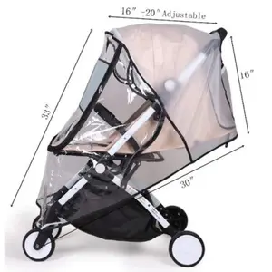 Penutup Pelindung Kereta Bayi dari Air Hujan Debu dan lain lain