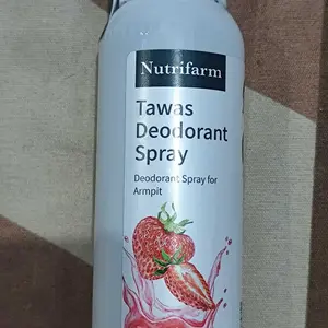 NUTRIFARM - TAWAS SPRAY 100ML DEODORANT SPRAY TAWAS CAIR Mencegah Keringat Berlebih & Membuat Kulit Ketiak Lembut Original