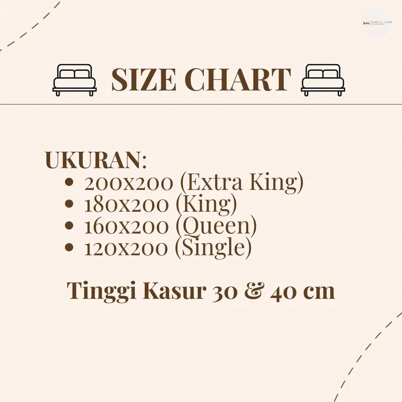 Bedcover Set + Sprei Ukuran 120 Tinggi 30 - TENCEL(TM) Lyocell 60s Isi Microfiber Bantal Karet Sarung Tali King 5