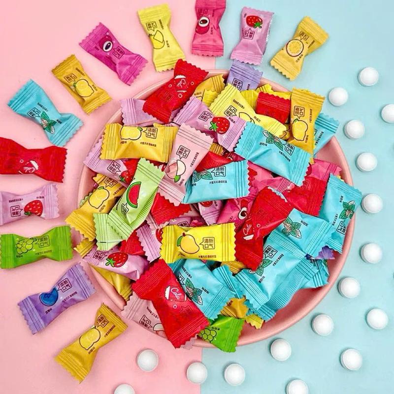 QUÀ TẶNG 10 CÁI KẸO MINT C, KẸO NGẬM BẠC HÀ MÁT LẠNH