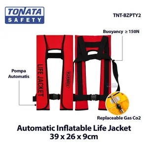 Automatic Inflatable Life Jacket Tonata / Jaket Pelampung Tiup Otomatis / Jaket Snorkling