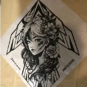 20 lembar kertas layangan sukhoi kapal hitam putih ADC design