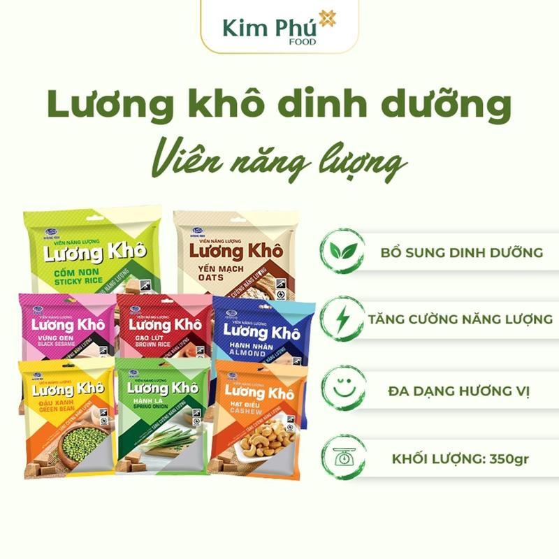 Lương Khô Mix 8 Vị Dinh Dưỡng Thơm Ngon Và Thuận Tiện Phù Hợp Cho Người Bận Rộn - Lương Khô Dinh Dưỡng KIM PHÚ FOOD