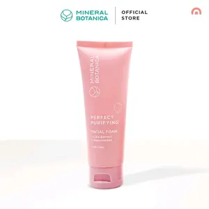 Mineral Botanica Perfect Purifying Facial Foam Acne Care 100 gr Membersihkan Wajah Berjerawat Cleanser