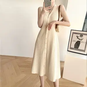 ZRS Dress Rajut Gemma Ld 90 - 100 cm P 110 cm B 300 gr Cotton Polyester Import #4412