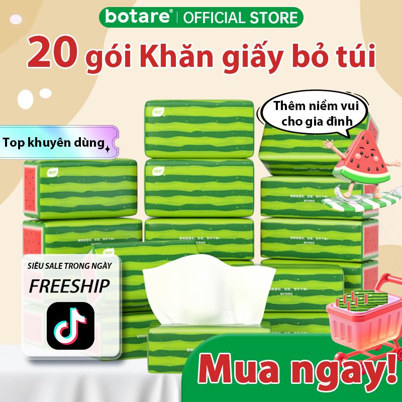 [Ưu đãi giới hạn] Giấy ăn dạng rút phong cách trái thú vị dễ thương, thành phần bột gỗ tự nhiên, thân thiện an toàn, dùng làm giấy vệ sinh, giấy ăn đều được, khăn giấy trang trí, học sinh trẻ em đều thích dùng