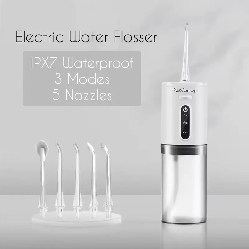 PureConcept PC200 Water Flosser - Oral Irrigator Dental Scaling Pembersih Karang Gigi Portable 5