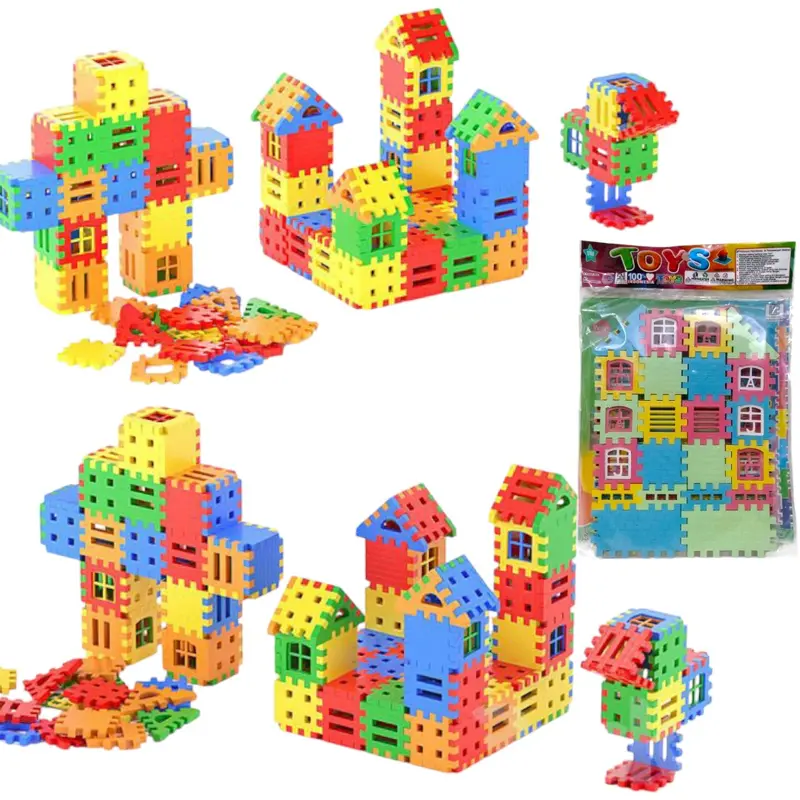 MAINAN BONGKAR PASANG RUMAH TERMURAH KODE 333 Game Cowok Cewek Anak Blok Toys Anak Blok Toys 1