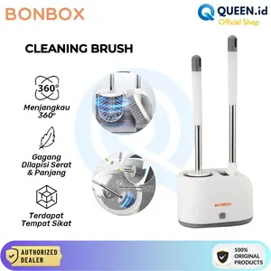 BONBOX BCT3501 Ultra Tools Sikat Kamar Mandi WC Silikon Pembersih Kloset Brush 2in1
