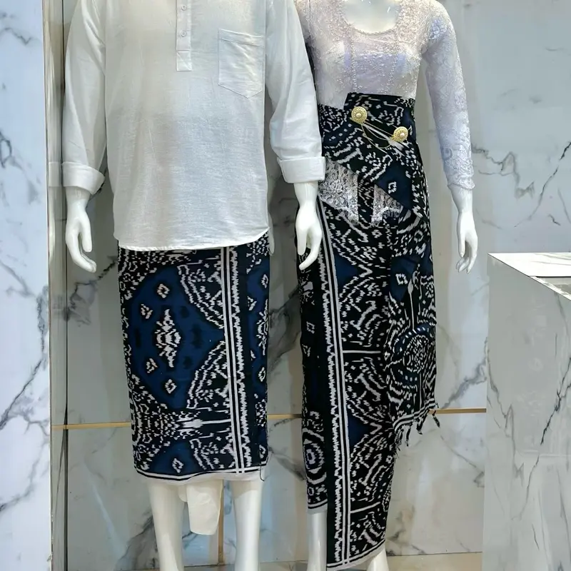 BEST SELLER COUPLE BATIK SEMI INDIGO Pasangan