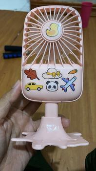 Product Review of (PRODUK ASLI INFINILAPAN) Kipas Angin Mini Genggam Portable Karakter Ice Cream 3 Speed Wind l Kipas Angin Lucu Portable USB l Mini Fan l INFINILAPAN kipas  mini kipas  minilucu from e**i 0