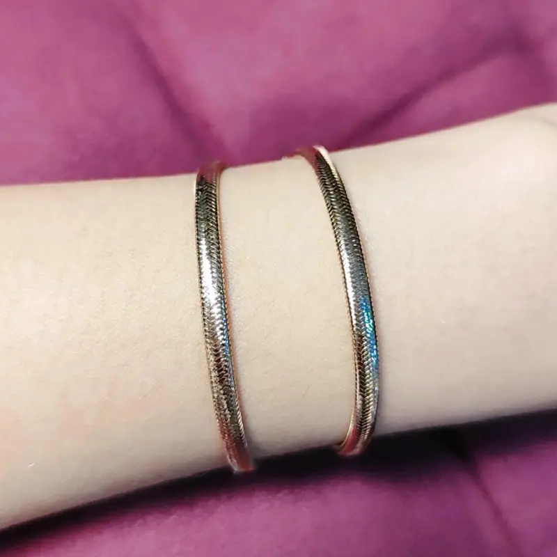 Macan Gold Kadar Muda 8K White & Yellow Gold Bracelet - Gelang RORO Variasi Melar By Yt Utama Putra 8
