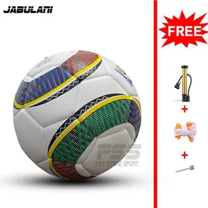 Bola Sepak Jabulanii size 5 100% Real Pict GRATIS PENTIL DAN JARING | Ball | Outdoor | Bukan Futsal outdoor  ball jabulani  ball bola  bagus  dan  kuat