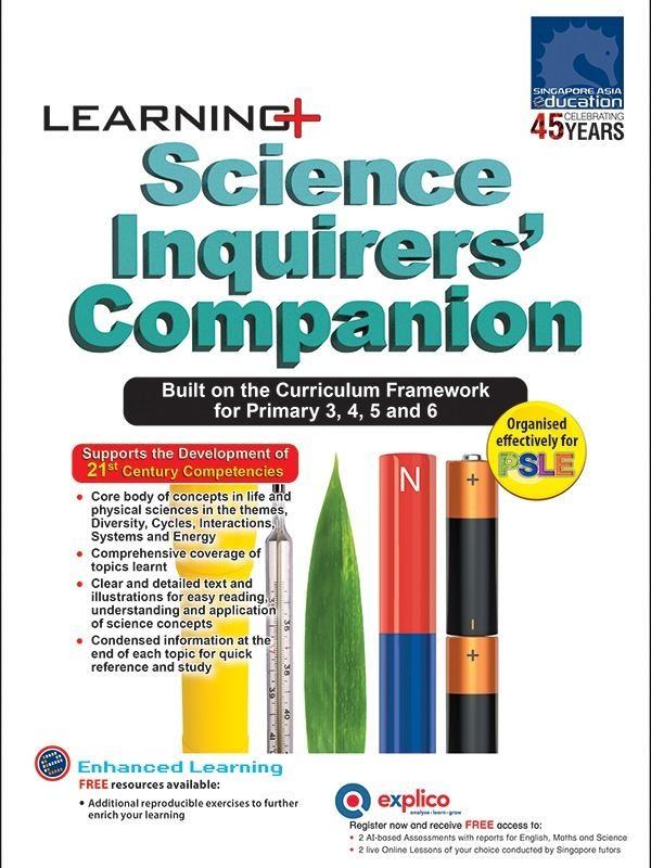 LEARNING+ Science Inquirers' Companion for P3 - P6 | Guide | - TikTok ...