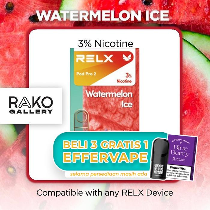 relx pod pro watermelon Jual Ice / Semangka - Kota Bandung - Rako Sukagalih Bandung COLOR:PINK Flum Float Ut UT 4 Pods For £25