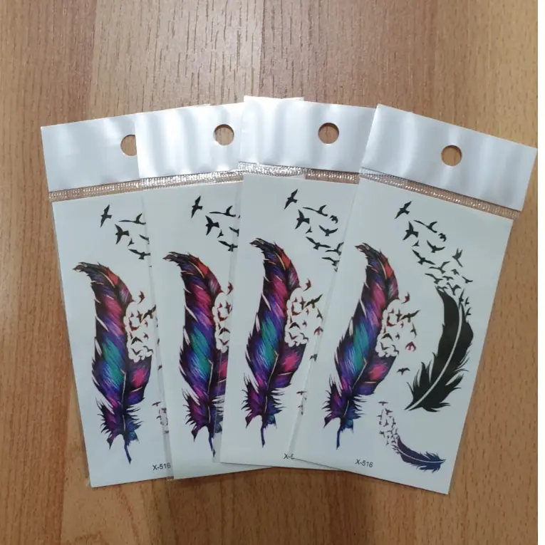 Tato Temporer Temporary Tattoo Tato anti air Sticker Air Premium Quality 100% Barang Import 2
