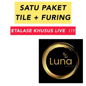 Promo Satu Paket Kain Tile + Furing • Promo Ambyar!!!