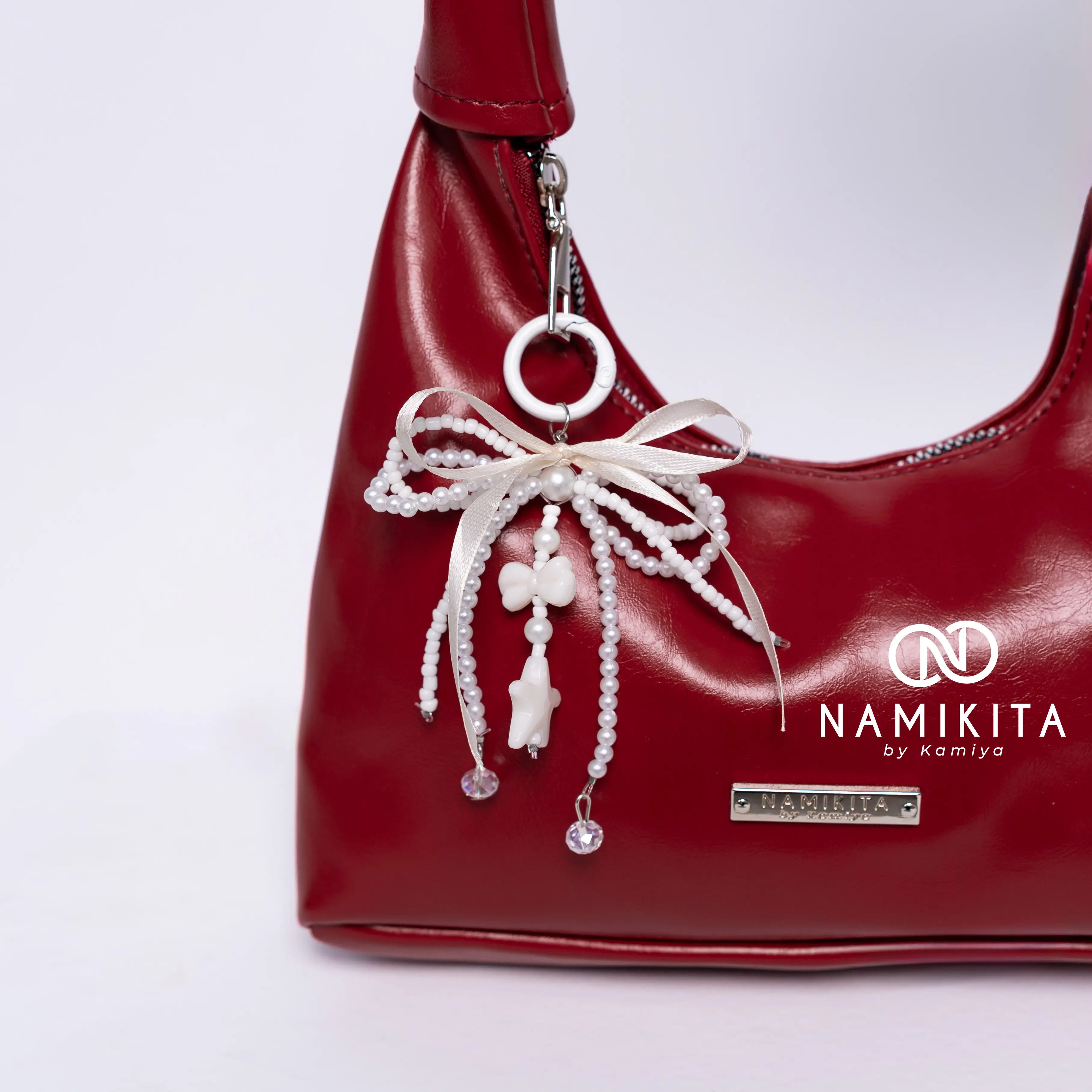 (Namikita) Ribbon Charm - Aksesoris Tas Wanita