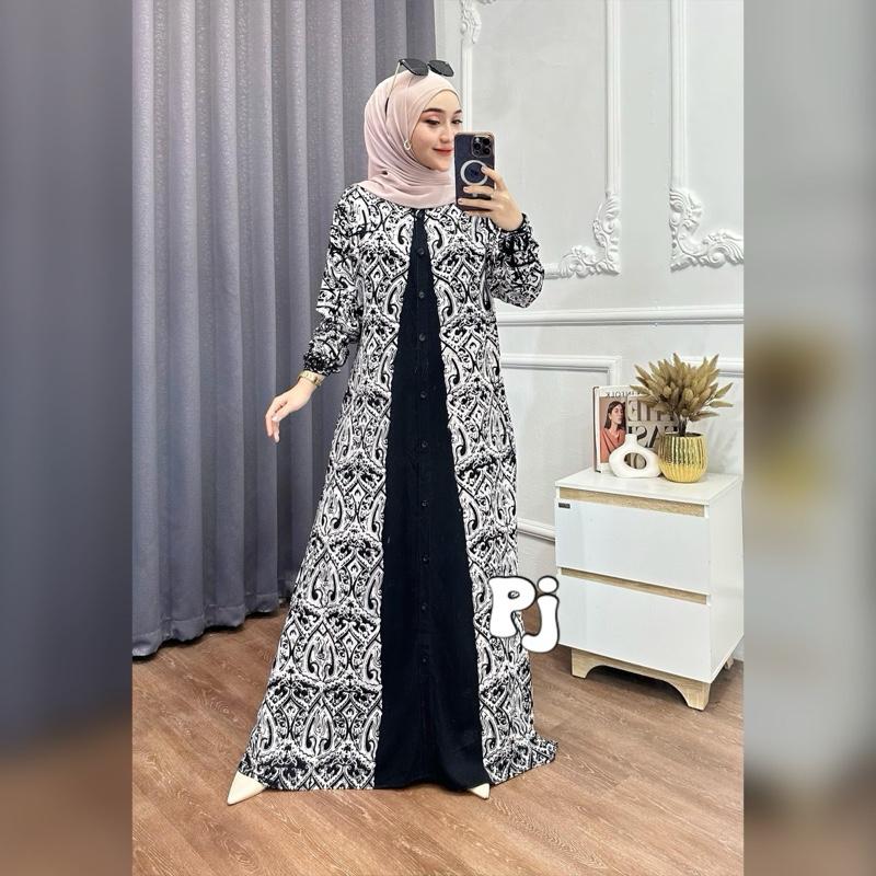 RAYA SERIES GAMIS LEBARAN TERBARU GAMIS BATIK RAYON TWILL CA - Shop ...
