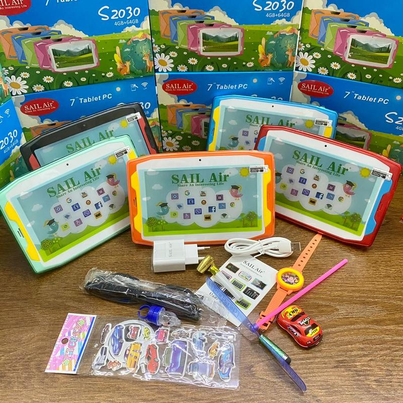 7 Inch Ram Screen Kids Tab Premium Unbreakable Screen 7 inch S2030 4GB Ram/64g - TikTok ...