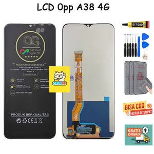 LCD OEM 0PP A38 4G + TOUCHSCREEN ORIGINAL OG SUPER LAYAR PENGGANTI