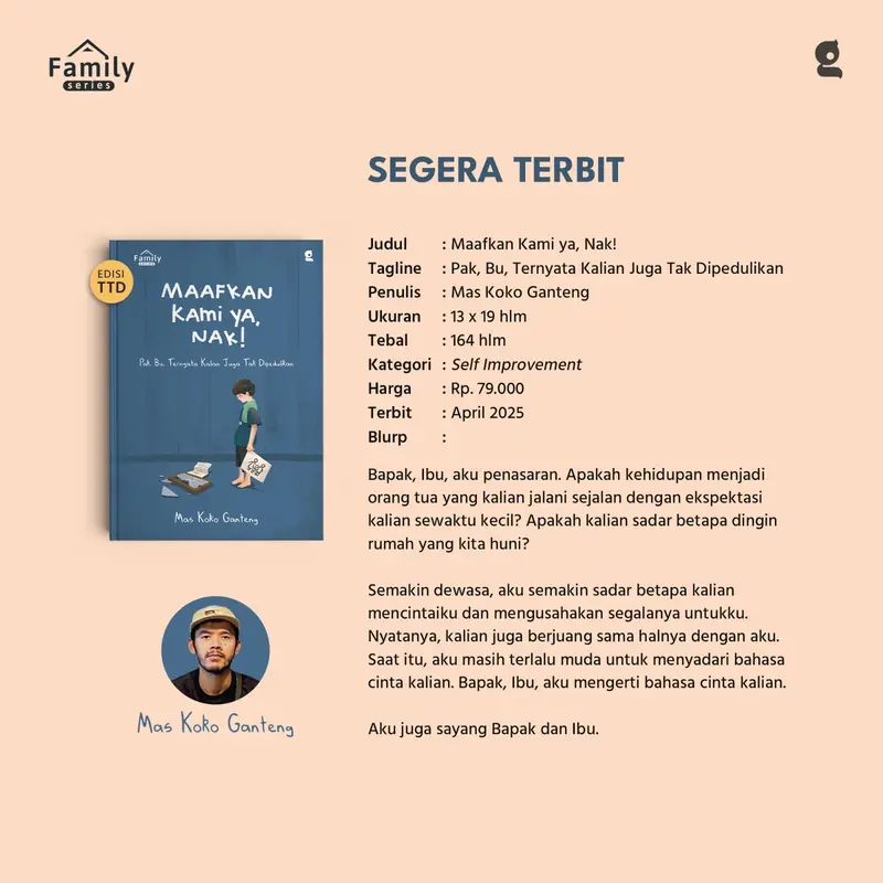 Buku Maafkan Kami ya, Nak! - Mas Koko Ganteng - Gradien Mediatama 2