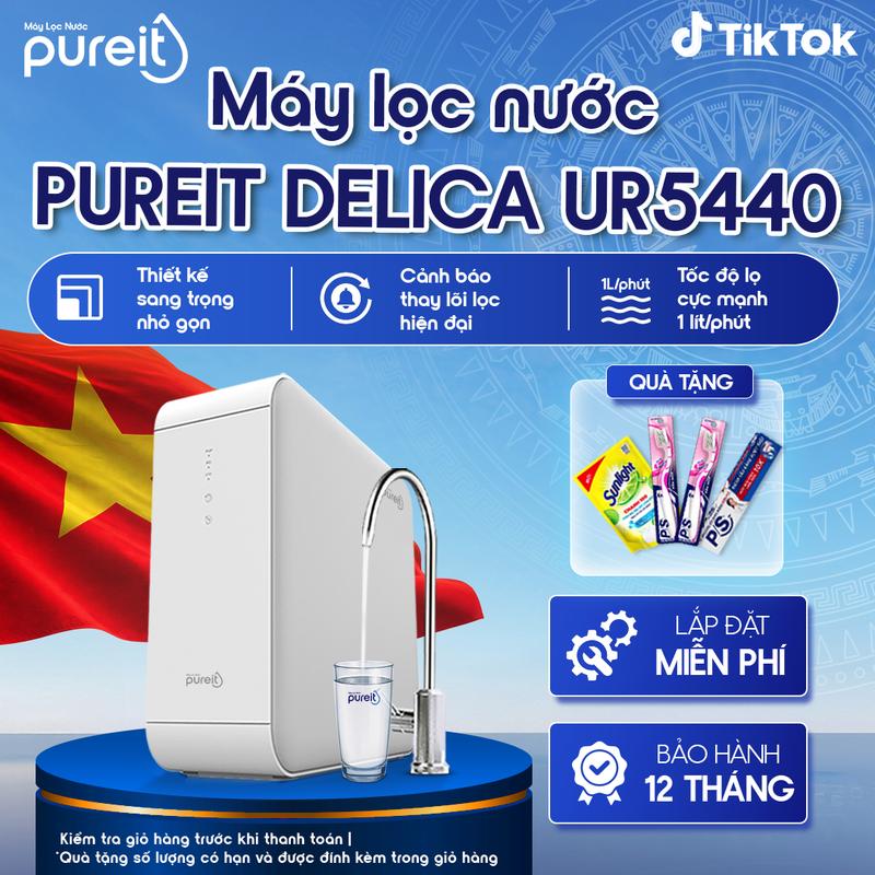 Máy lọc nước Âm tủ bếp Pureit Delica UR5440