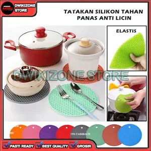 [GROSIR] TATAKAN ALAS PANCI WAJAN PENGGORENGAN TAHAN PANAS ANTI SLIP SILICONE SILIKON