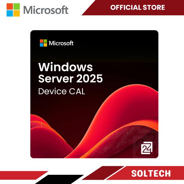 Jual Microsoft Windows Server CAL 2025 English 1pk DSP OEI 5 Device CAL ...