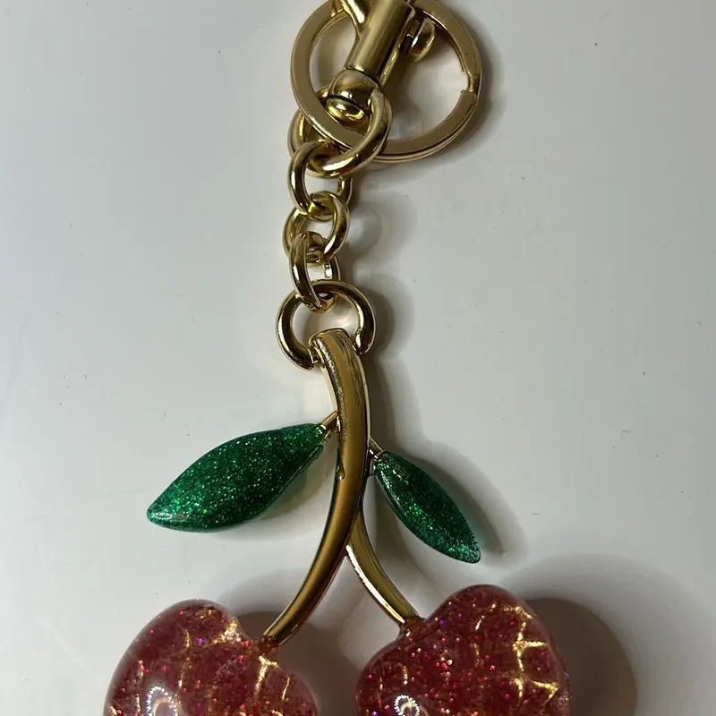 Gantungan Cherry daun lucu sesuai gambar 4