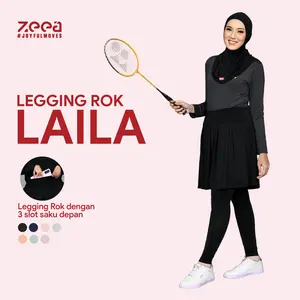 Zeea Legging Rok Rempel Terbaru Leging R Laila Wanita