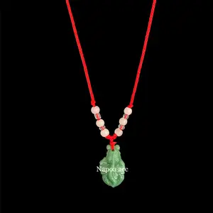 Kalung Tali Liontin Giok 1 SIMPLE untuk Pria dan Wanita