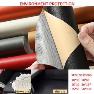Self-adhesive leather stickers can be used in various scenarios such as stools, tables, sofas, and car chairs Leather Repair Kit for Car Seats wall decor