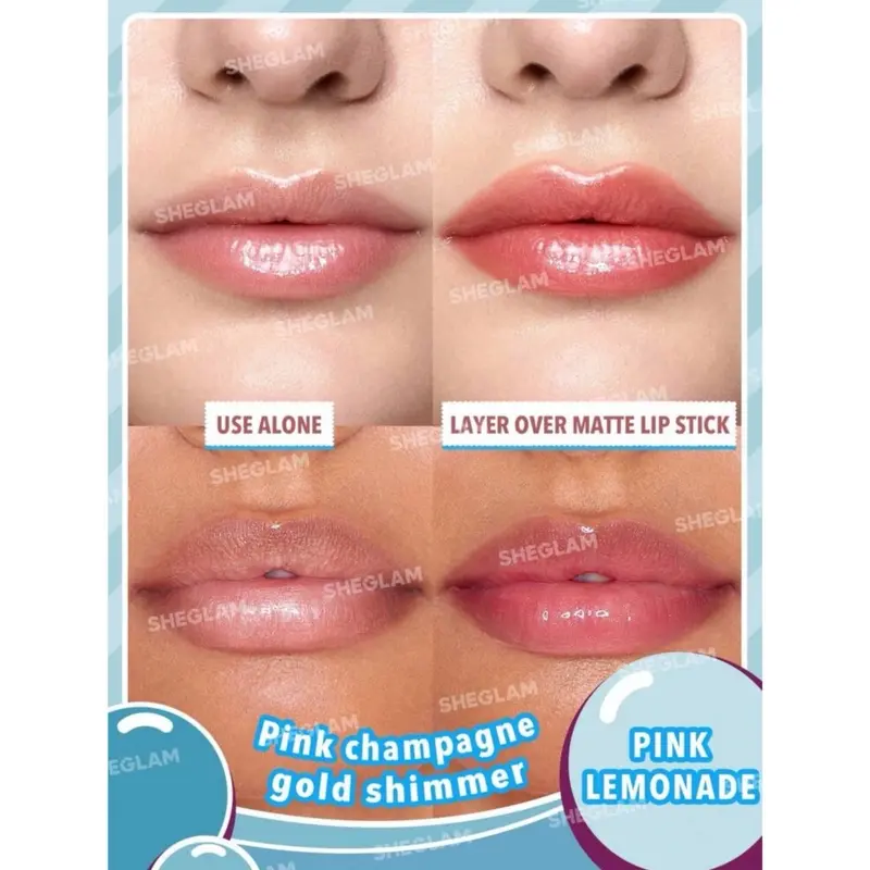SHEGLAM Hello Kitty Poolside Perfection Lip Glaze lip gloss 4