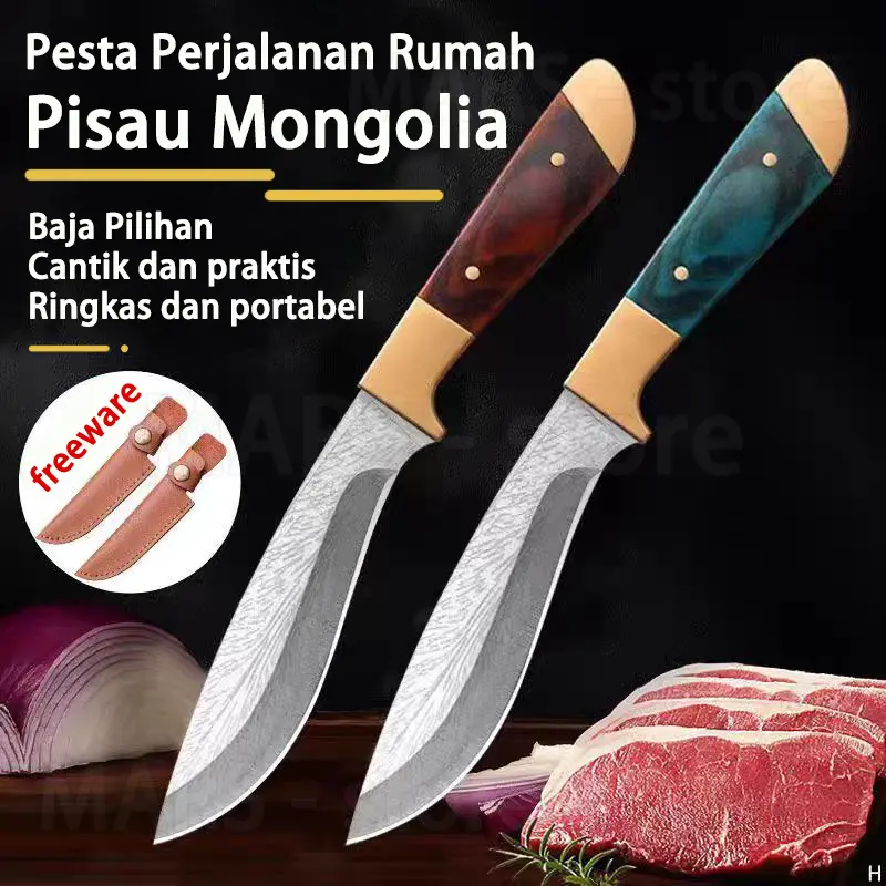 Pisau buah Pisau dapur dengan  sarungnya 0