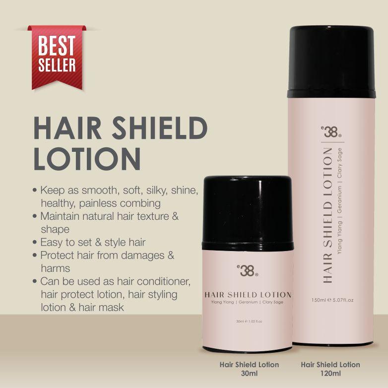 Product Introduction of Hair Shield Lotion 150ml - 100% Natural Essential Oils, Silky hair, Healthy Scalp, Prevent Hair Loss 1